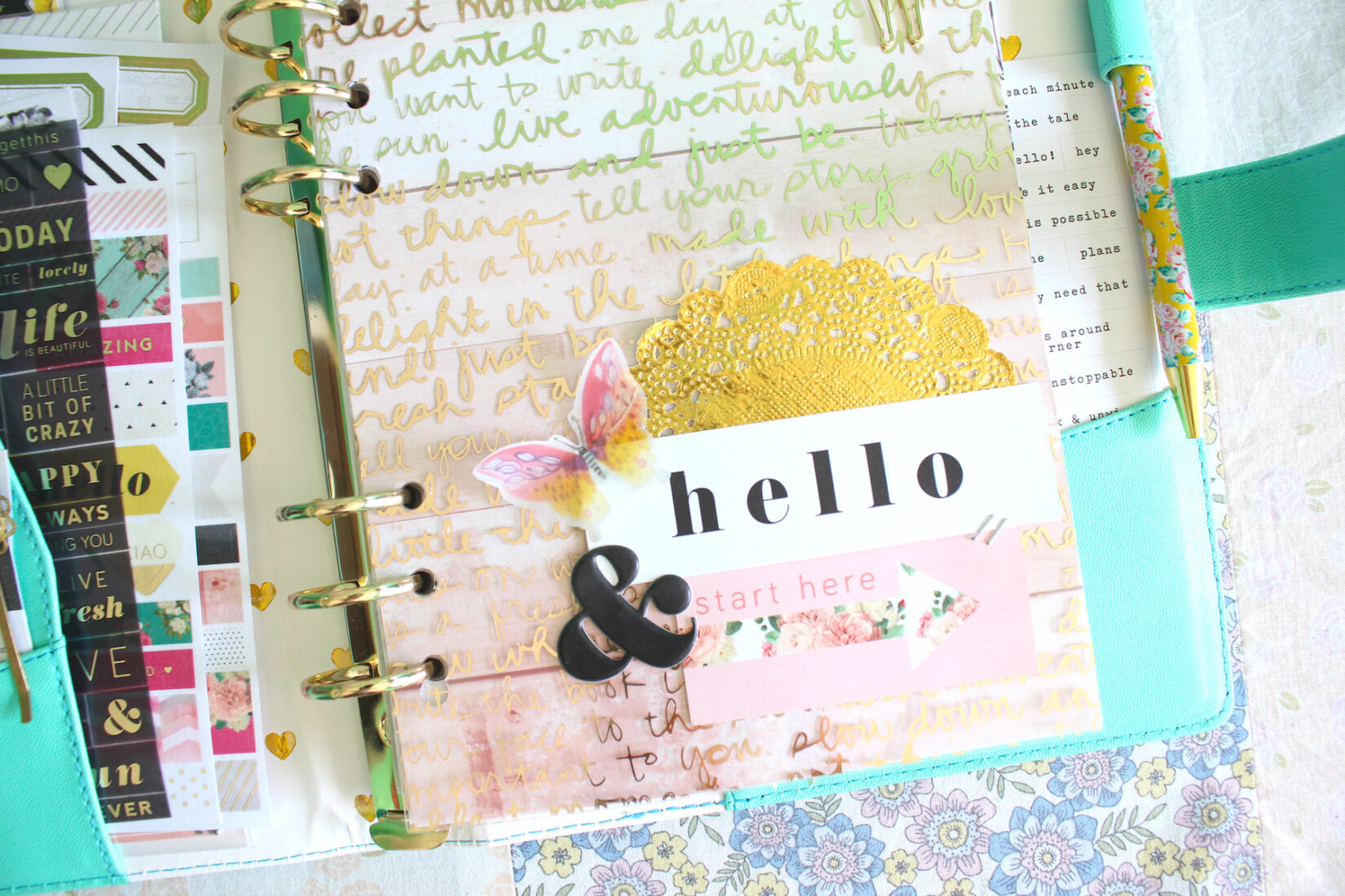 scrap with love: my visual planner setup ⋆ aerialovely