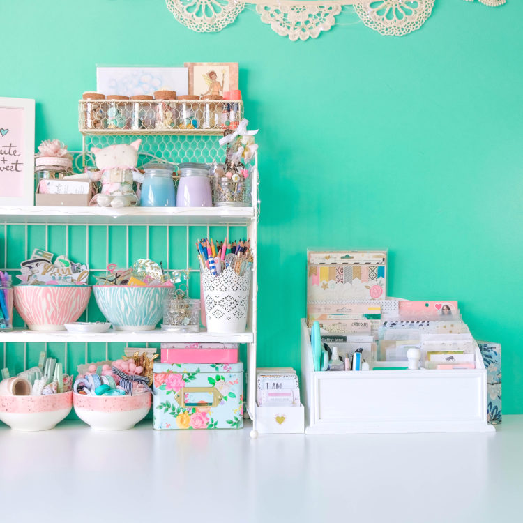 my reorganized craft space ⋆ aerialovely